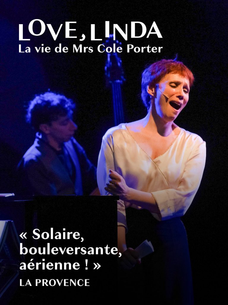 Love Linda · La vie de Mrs Cole Porter · Isabelle Georges · festival Off Avignon 2025 © Théo Martin