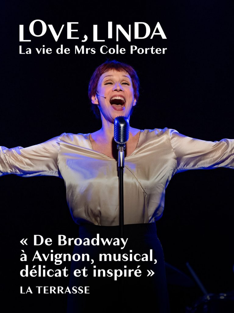Love Linda · La vie de Mrs Cole Porter · Isabelle Georges · festival Off Avignon 2025 © Théo Martin