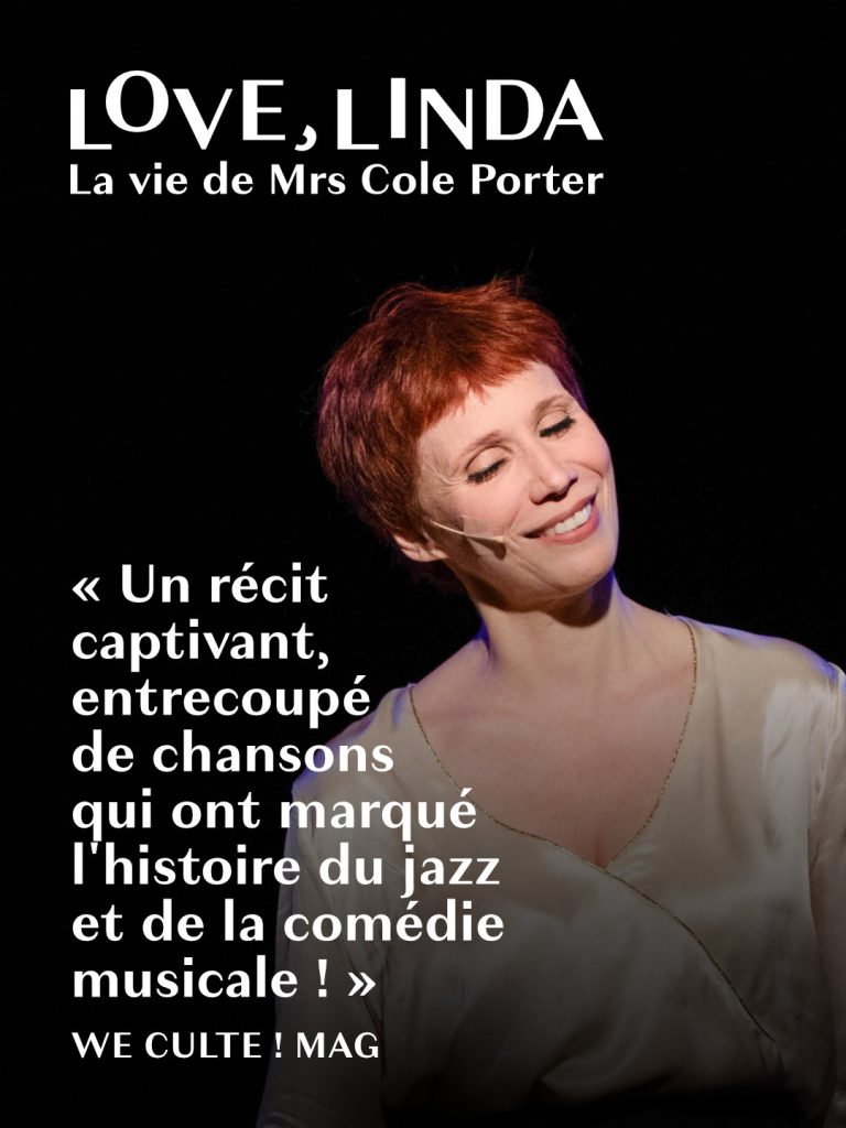 Love Linda · La vie de Mrs Cole Porter · Isabelle Georges · festival Off Avignon 2025 © Théo Martin